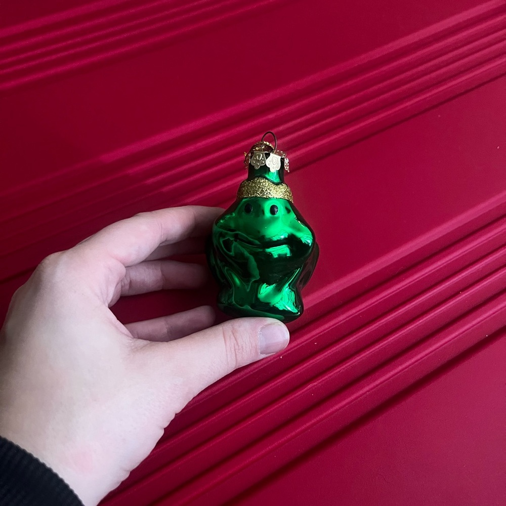Thomas Pacconi Frog Ornament 2003